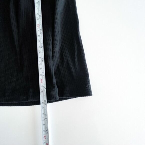 Grade & Gather Maxi Skirt Black Button Front Detail Stretchy Women's S - Picture 8 of 9